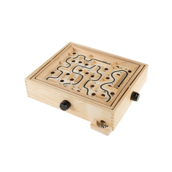 Toy Time Toy Time Classic Wood Tabletop Labyrinth Maze Game 819664UXD - main